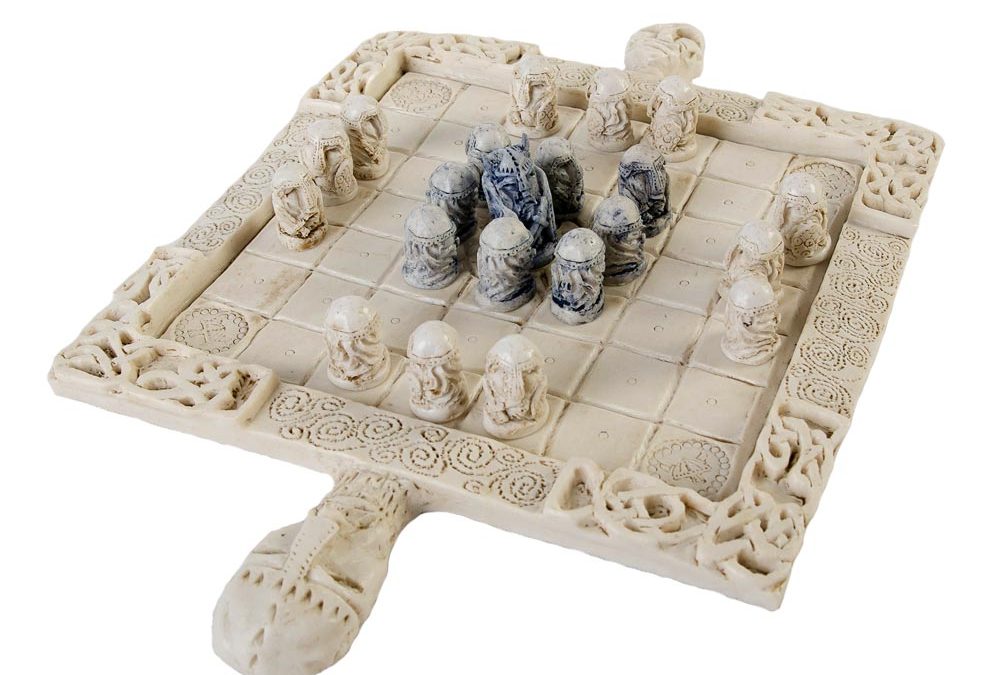 Play the ancient game of Fidchell with this Celtic Chess Set