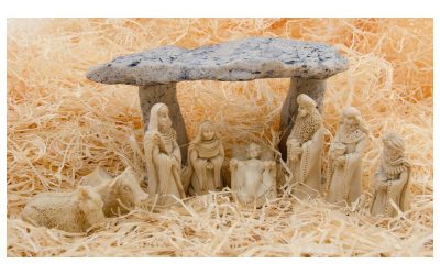 The Dolmen Nativity Set is created and handmade by O'Gowna, Naul, Co. Dublin.