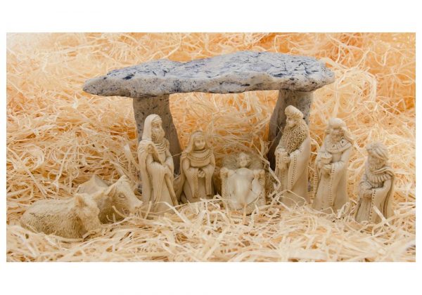 The Dolmen Nativity Set is created and handmade by O'Gowna, Naul, Co. Dublin.