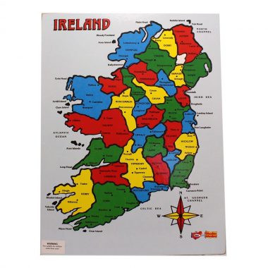 32 Counties of Ireland Wooden Jigsaw