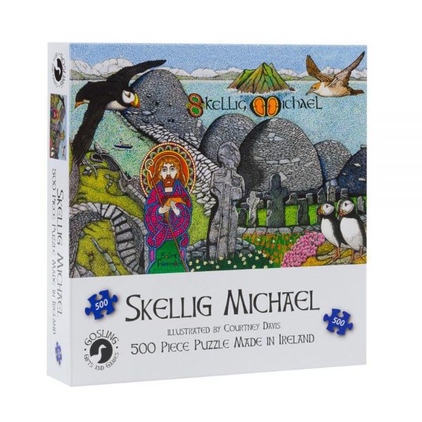 Skellig Michael jigsaw made in Ireland