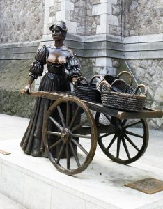 Molly Malone Statue Dublin