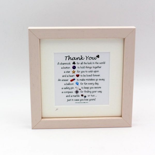 Thank you poem gift made in Ireland