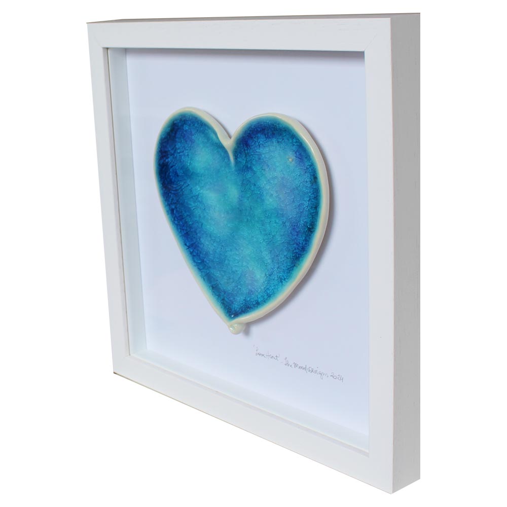 Love Heart Framed Ceramic | Totally Irish Gifts made in Ireland