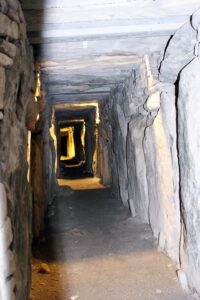 Inside passage Newgrange