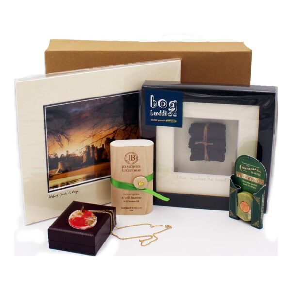 Beautiful Gift Box for Women, five amazing gifts all made in Ireland
