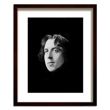 Oscar Wilde Framed Print on sale. Last chance to buy. Made in Ireland