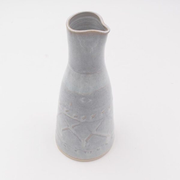 Carafe, handcrafted in Ireland by Castle Arch Pottery, Kilkenny. Bisque Fired Pottery