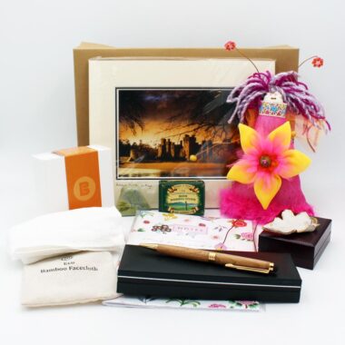 Beautiful Gift Box for Women, eight amazing gifts. Made in Ireland