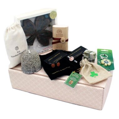 Creative Irish Gift Set for Men. Bundle and save with this brilliant compilation gift box for men, comprising of eight unique gifts, all made in Ireland.