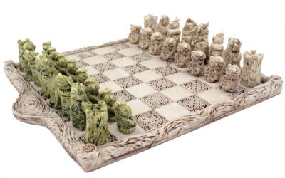 Teddy Celts Chess Set. A teddy bear chess set handmade in Ireland by O'Gowna Studios, Dublin