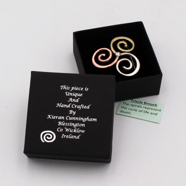 Triscle Celtic Brooch - Image 2